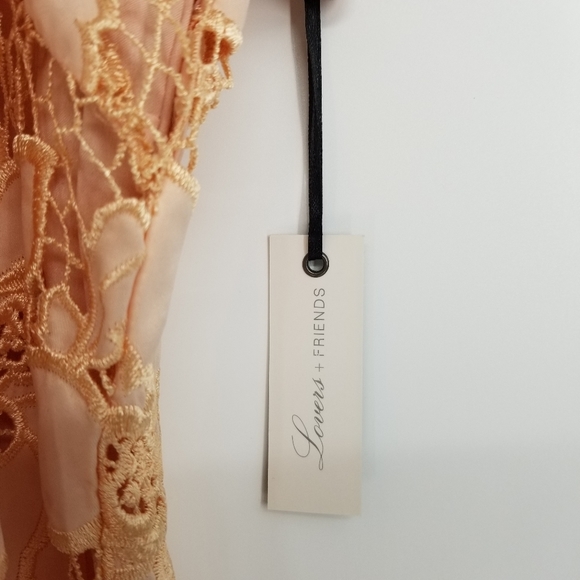 Lovers + Friends | NWT Caspian Lace Sleeveless Shift Mini Dress - Picture 5 of 11